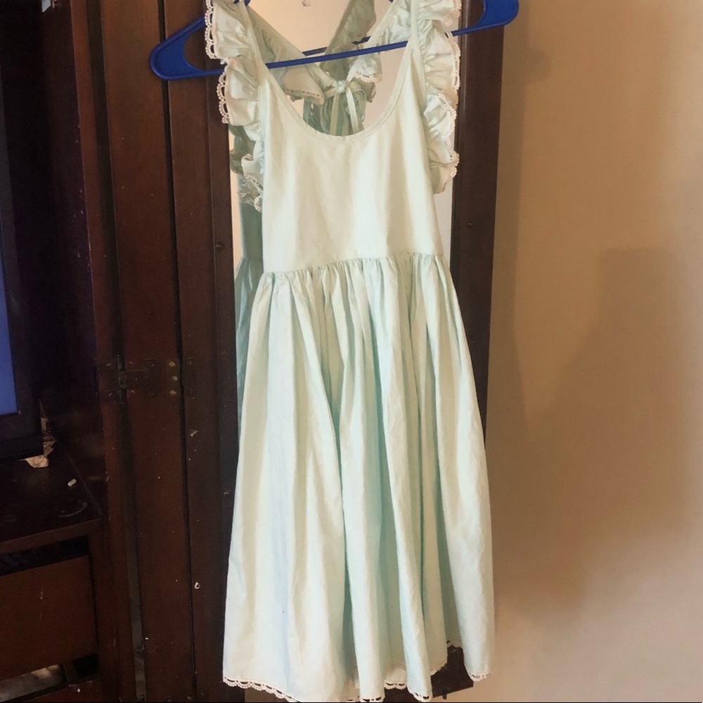 Dollcake size 7 mint green dress NWT see notes